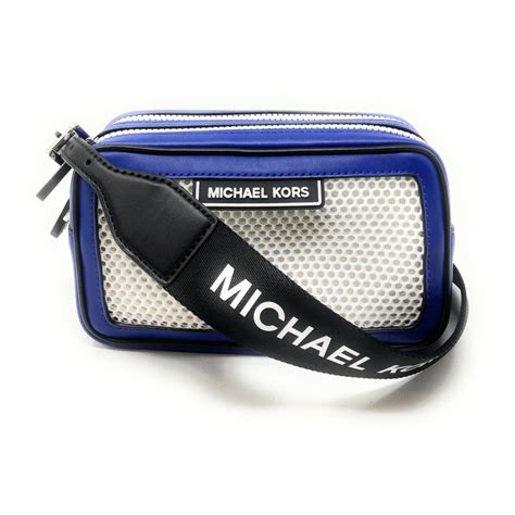 michael kors sport danica camera bag|Michael Kors Sport Danika Net Small Camera Top Zip Bag.